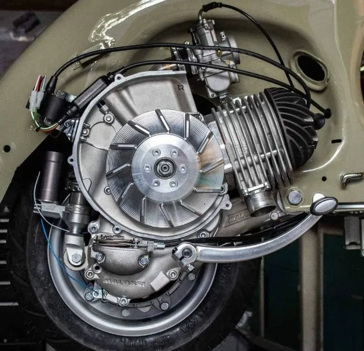 Detail komponen CVT Vespa